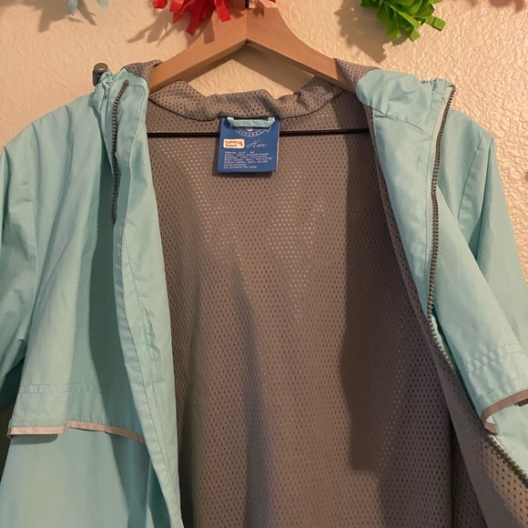 Raincoat | Rain Jacket | Teal Charles River | Med - Picture 3 of 6